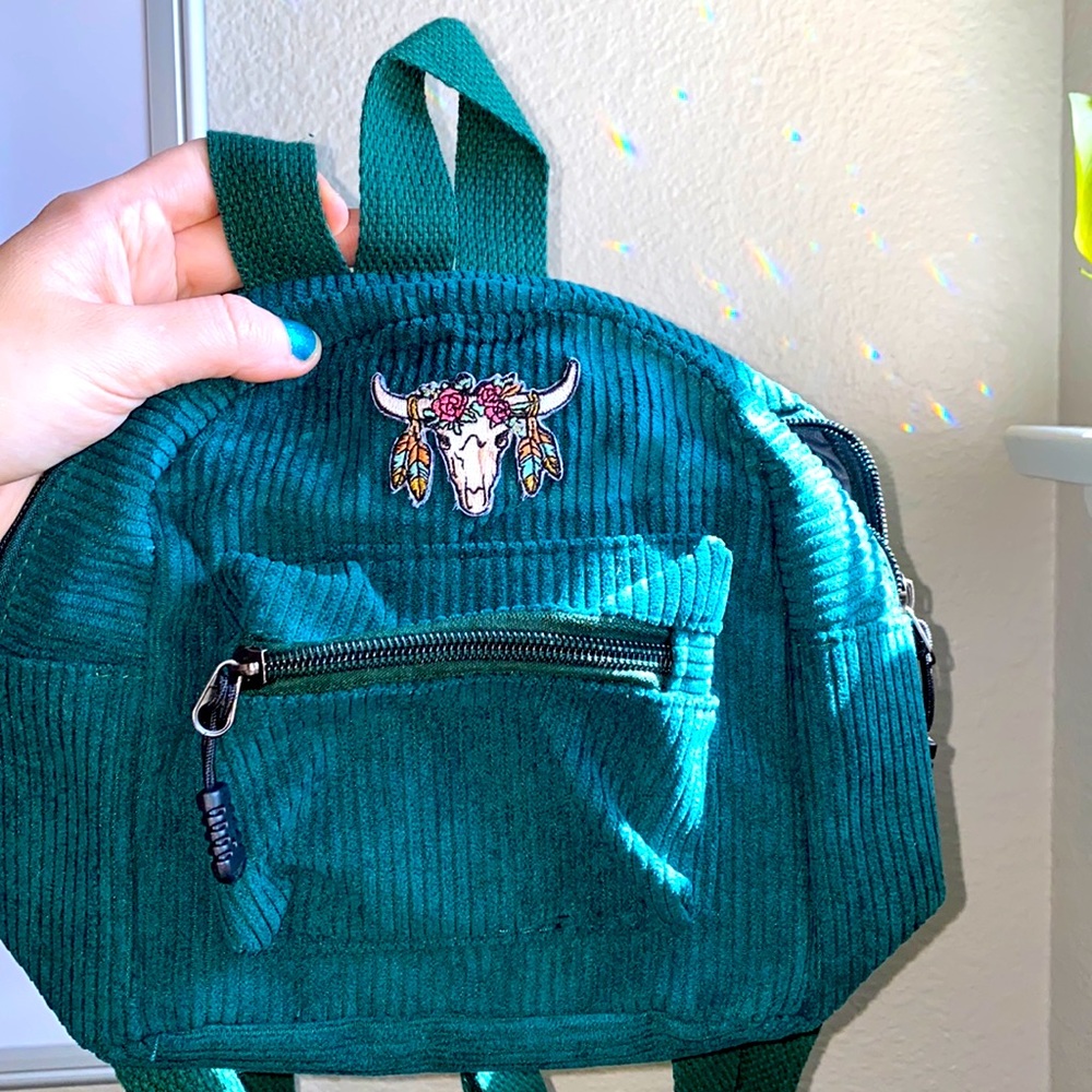 Mini Backpack w/Southwest Patch 🌵🐮
